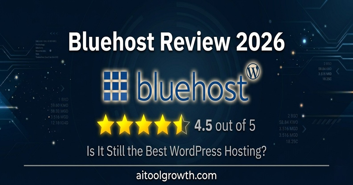 Bluehost Review 2026 — Is It Worth It for WordPress?