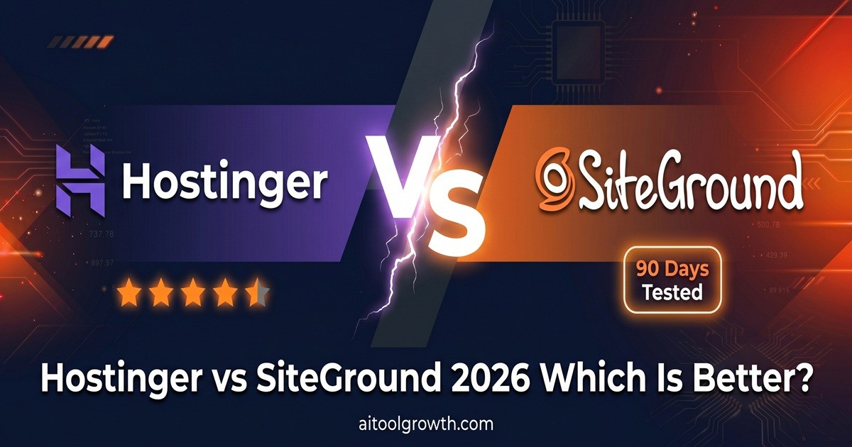 Hostinger vs SiteGround 2026 — Complete Comparison